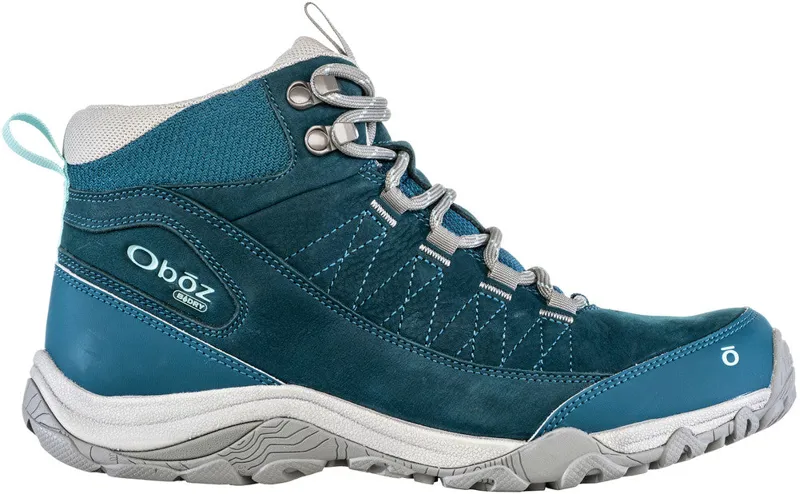 Oboz Women's Ousel Mid BDRY Waterproof Walking Boot - Yukon Blue-1