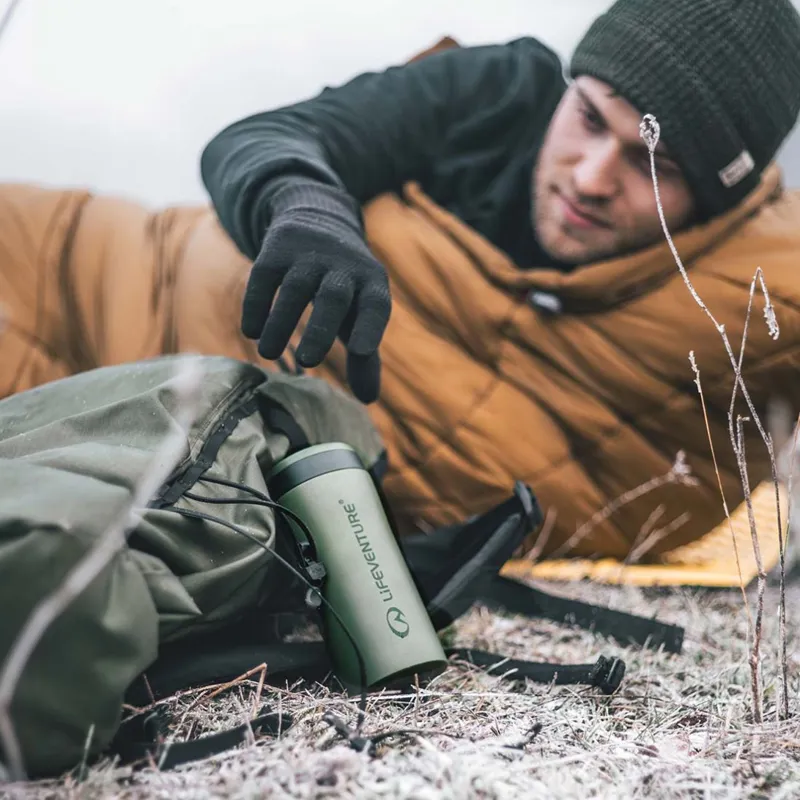 Lifeventure Thermal Mug 300ml - Khaki-3