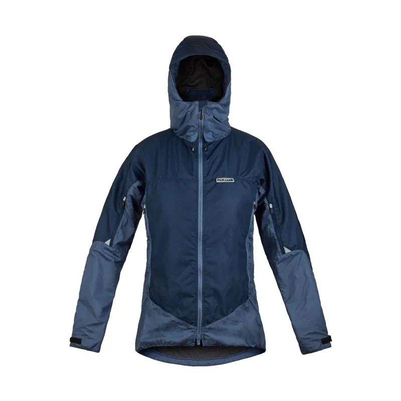 Paramo Womens Velez Waterproof Jacket - Midnight Light Zoned Indigo-2