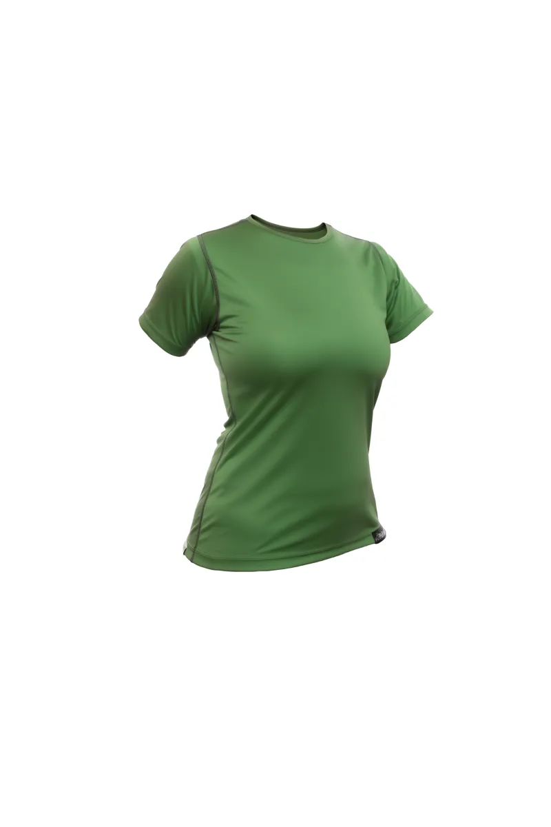 Paramo Womens Cambia Tee Baselayer - Fir Green