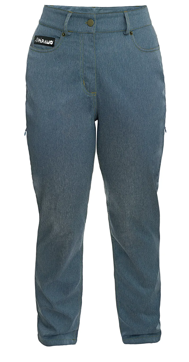 Paramo Womens Velez Trek Trousers - Cobalt Fleck-1
