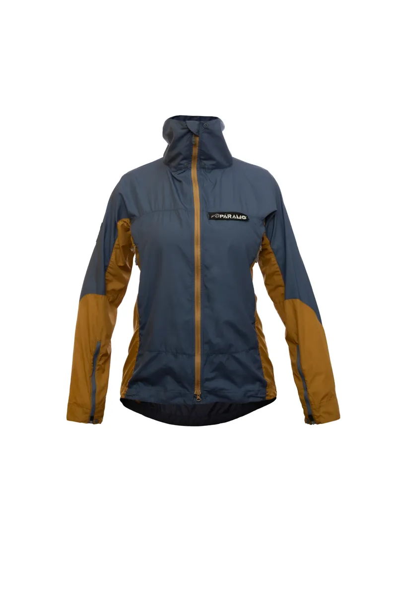Paramo Womens Velez Windproof Jacket - Indigo Blue Cumin-1