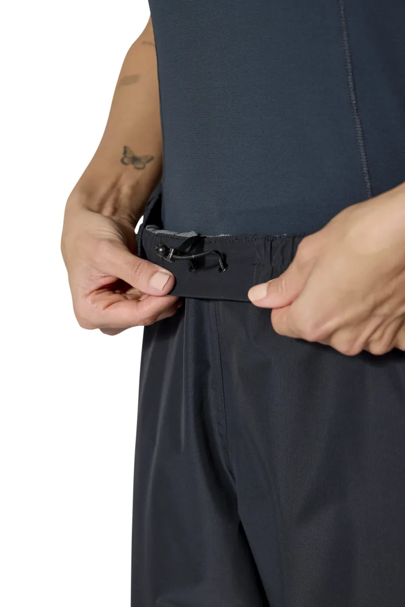 Rab Womens Downpour Waterproof Trousers 2025 - Black-6