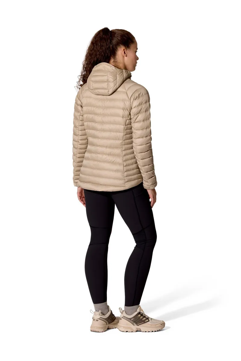 Rab Womens Microlight Alpine Down Hoody Jacket - Dark Pebble-4