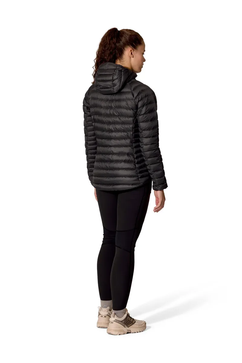 Rab Womens Microlight Alpine Down Hoody Jacket - Graphene Grey - New 2026-3