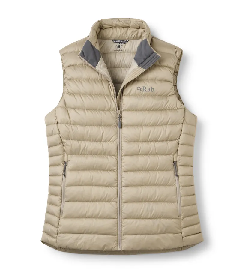Rab Microlight Down Insulated Gillet Vest Women's - Dark Pebble