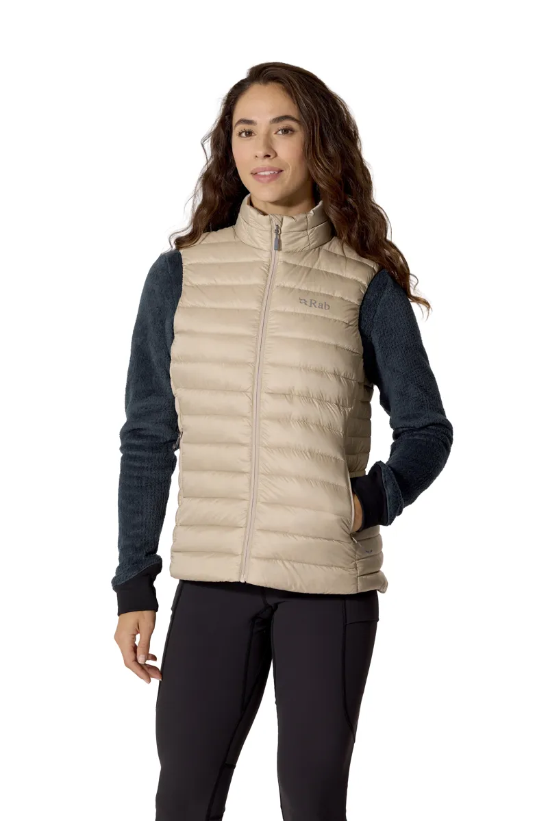 Rab Microlight Down Insulated Gillet Vest Women's - Dark Pebble-3