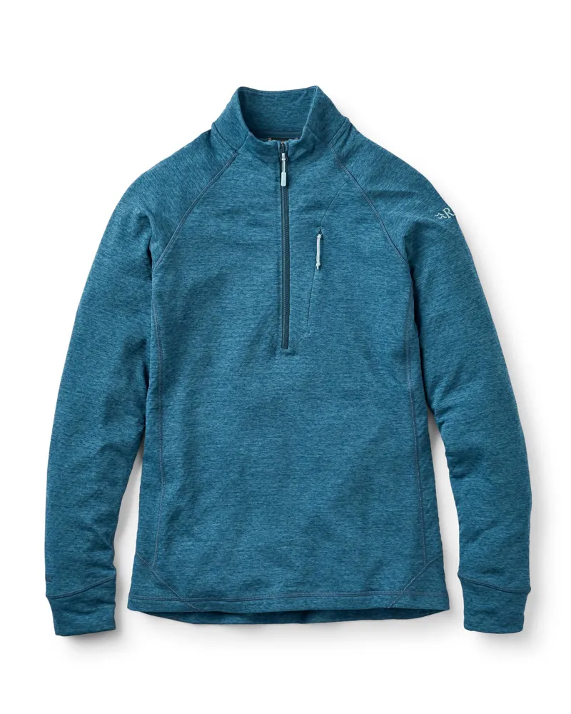 Rab Womens Nexus Pull-On Fleece Tempest Blue