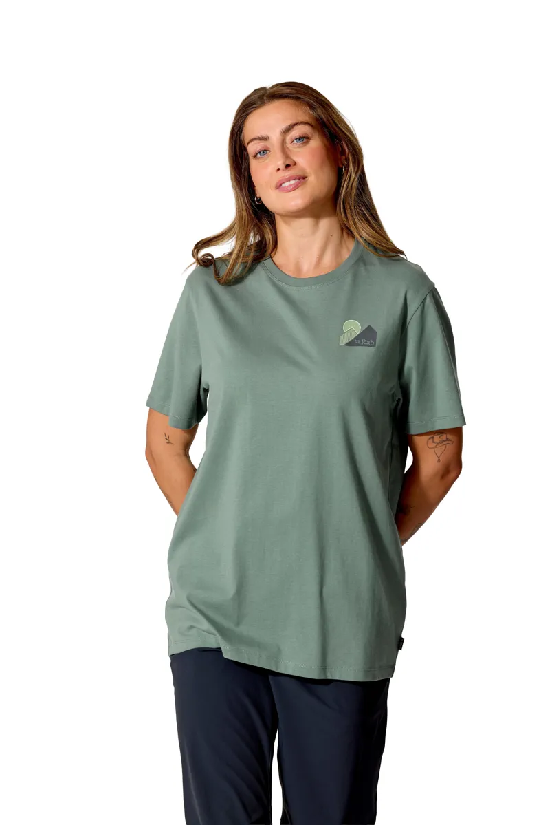 Rab Womens Stance Vista Tee - Sage-2