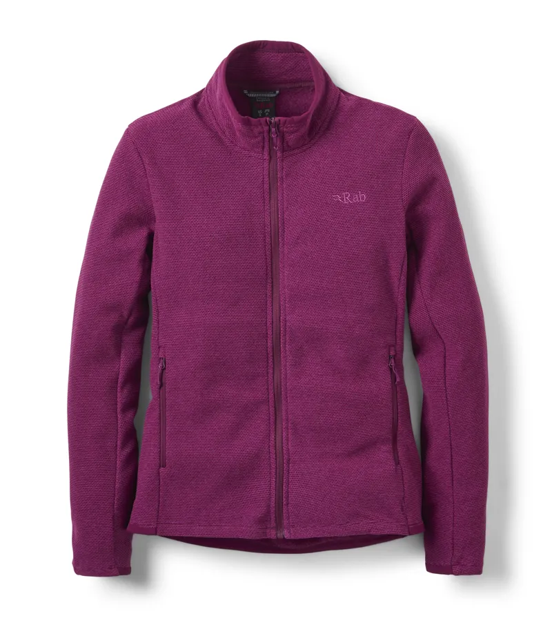 Rab Stavel Fleece Jacket Womens Mulberry