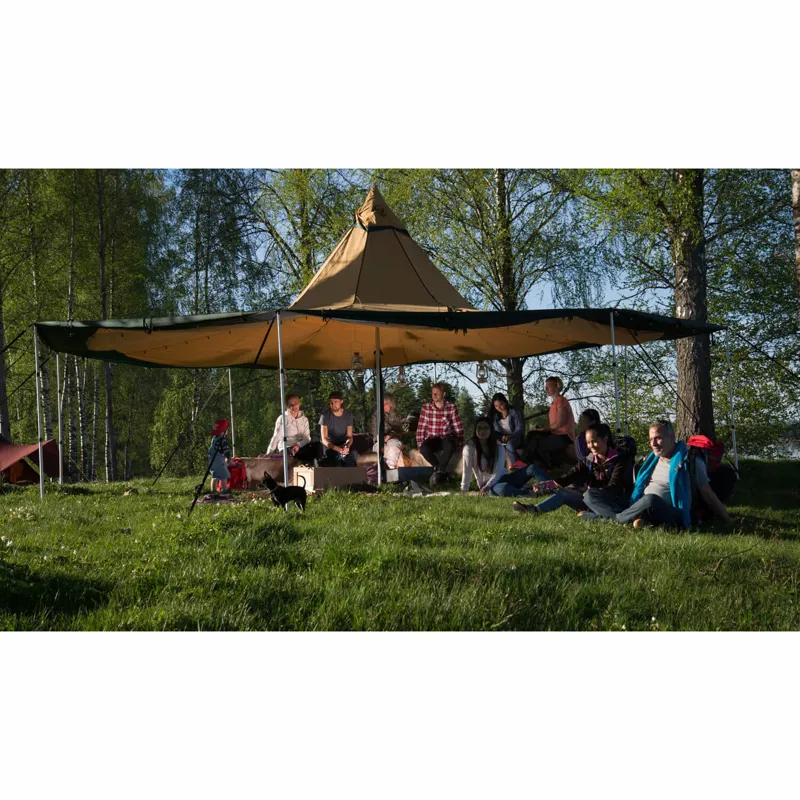 Tentipi Zirkonflex Event Tent and Shelter - The Tentipi Party and Group Tent-2