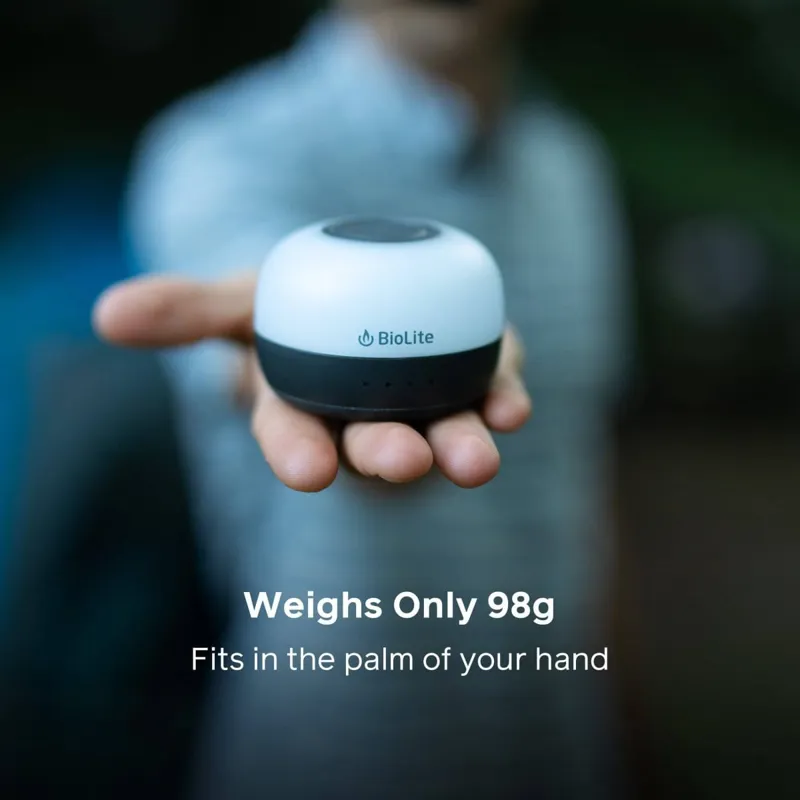Biolite AlpenGlow Mini 150 Lumen USB Camping Lantern - Ash Grey-9