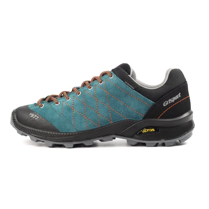Grisport Argon Waterproof Walking Shoe - Teal blue-9