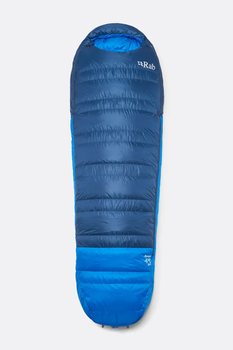 Rab Ascent -6C / 20F Tempest Blue/Maya Blue 