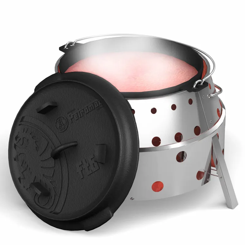 Petromax Atago - Charcoal and Wood Stove - Oven - Barbecue - Firepit-2