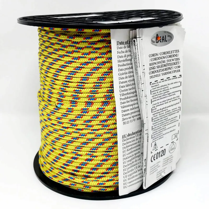 Beal Accessory Cord 4mm Yellow per metre -1