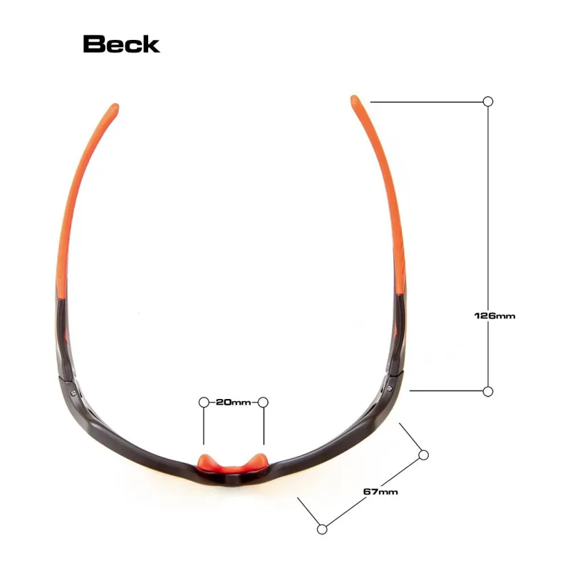 Bloc Beck XMB80 Black/Blue Mirror Sunglasses-1