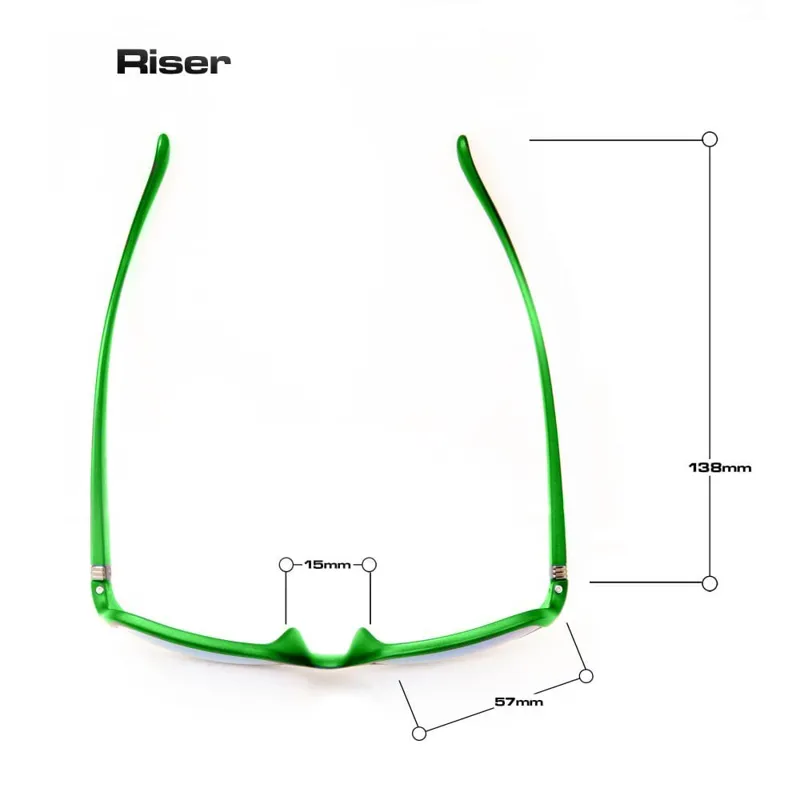 Bloc Riser XG1Black and Green/Green Mirror Sunglasses-1