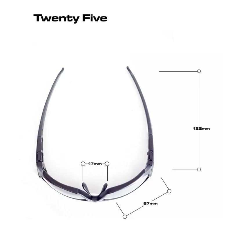 BlocTwenty Five XMR90 Red Lens Wraparound Sunglasses Category 3 for Sports-1