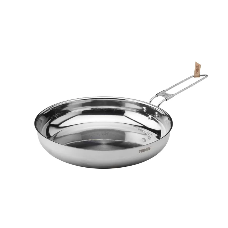 Primus Campfire Frying Pan Stainless Steel 25cm 10 inch with folding handle 595g