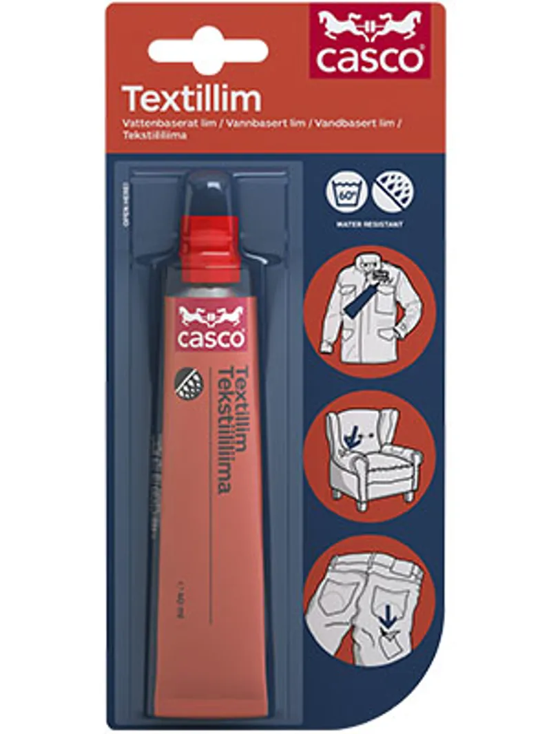 Casco Textillim Canvas Fabric Repair Glue