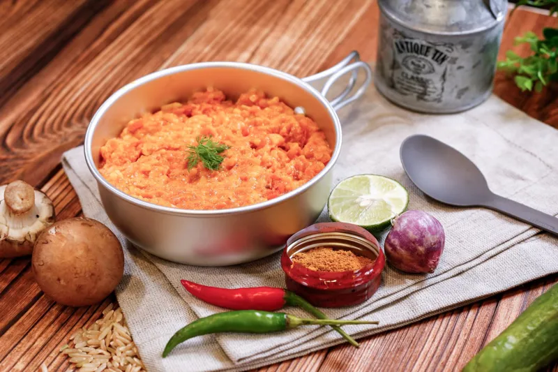 Expedition Foods Freeze Dried Chicken Korma with Rice High Energy Meal GF 807 kCal