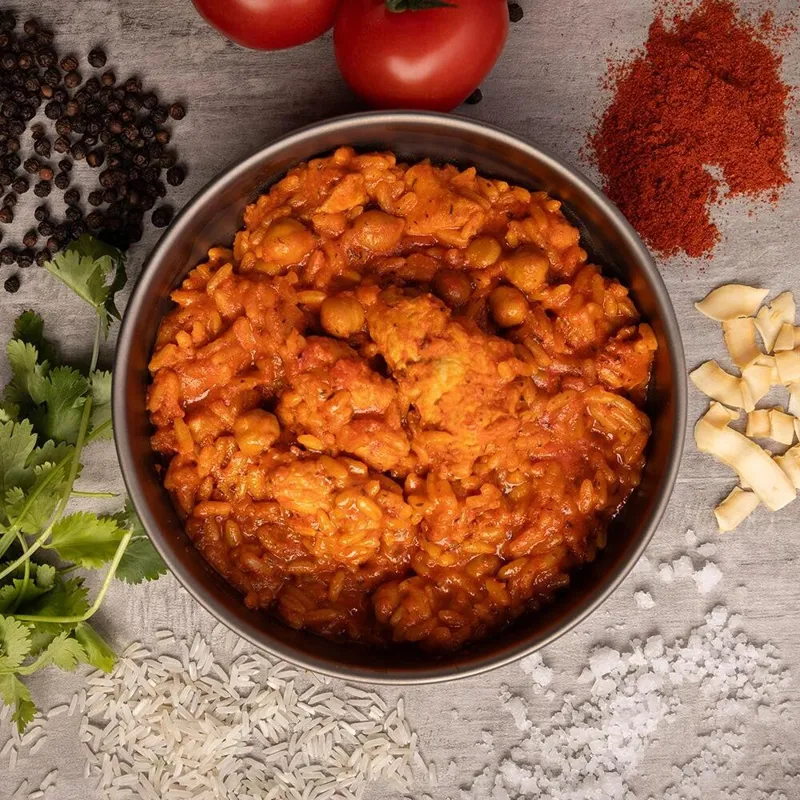 Wayfayrer Chicken Tikka and Rice GF DofE Approved Boil in the Bag Camping Meal 300g 507kcal-1