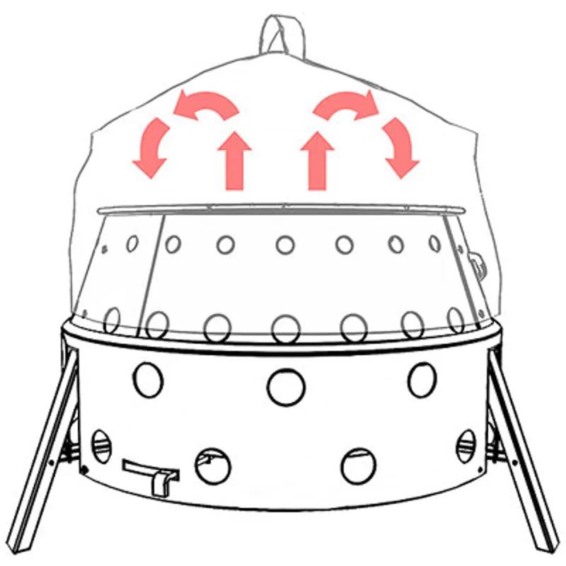 Petromax Convection Lid for Atago-1