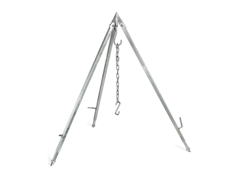 Petromax Feuerhand Tyropit Cooking Bundle with Tripod Hanging Grate and Free Cover-2