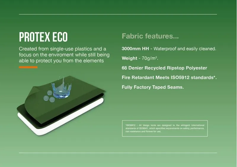 Vango Exedra 200 2 Person Tent 2.23kg - Forest Green-5