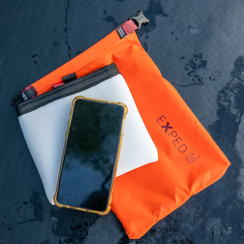 Exped Drybag Versa 1L Orange Lightweight Waterproof-4