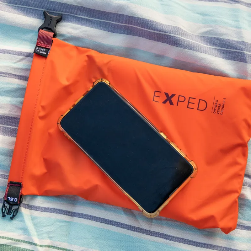 Exped Drybag Versa 1L Orange Lightweight Waterproof-2