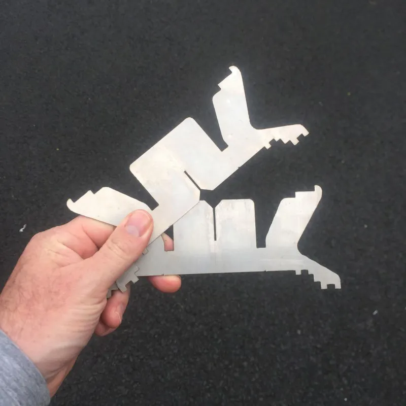 Kelly Kettle Stainless Steel Pot Support and Fire Base-1