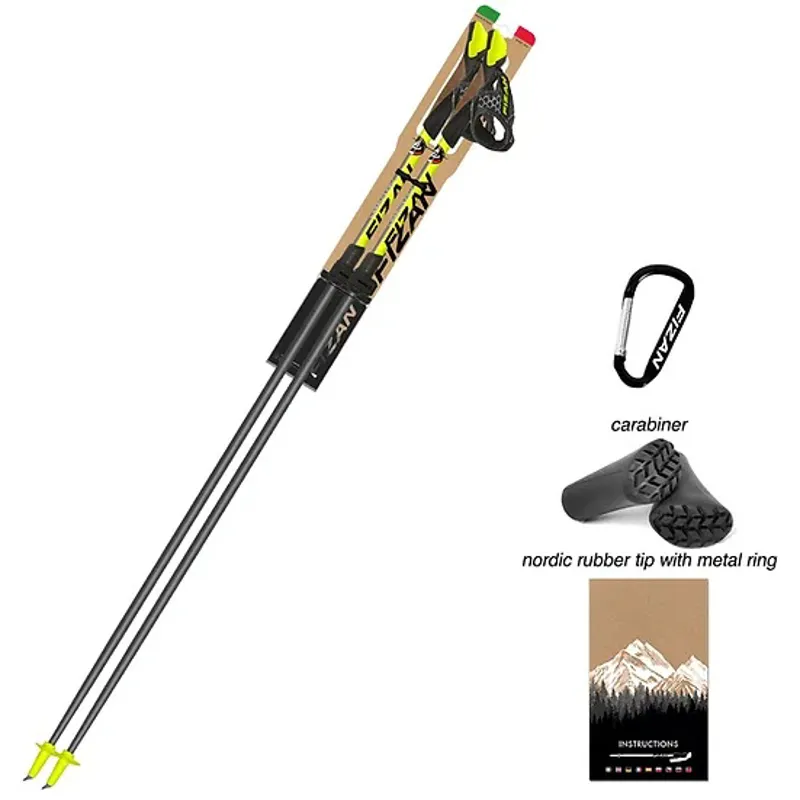 Fizan Carbon Pro Nordic Walking Poles pair-2