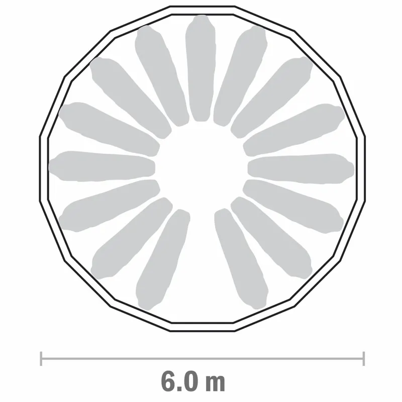 Tentipi Safir 15 CP - Cotton Polyester Nordic Tipi Family Tent-1