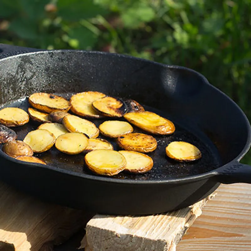 Petromax FP30 30cm Single handed Cast Iron Fire Skillet - Frying Pan - 3.7kg-1