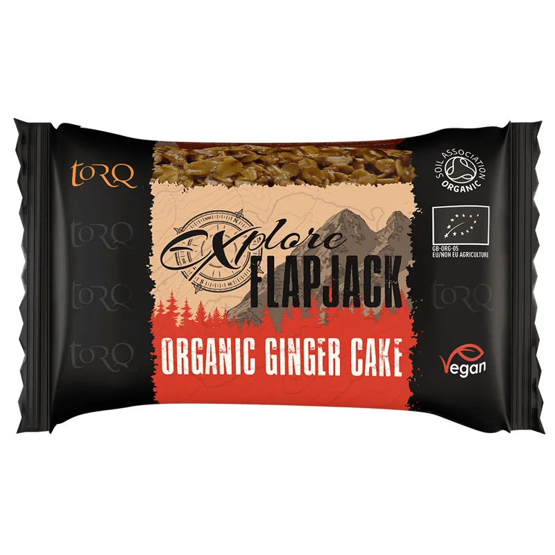 Torq Explore Flapjack - Ginger Cake - Organic and Vegan