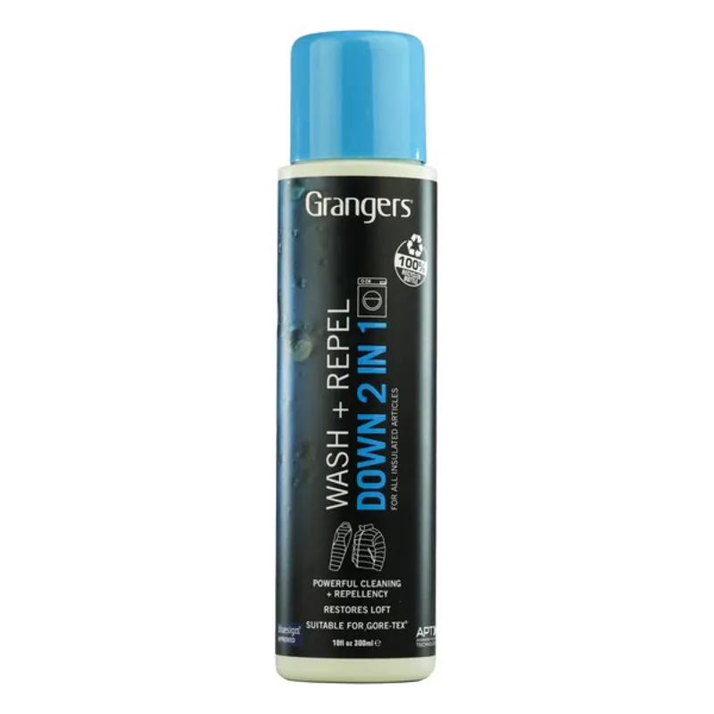 Grangers Wash and Repel for Down Jackets 300ml - Up to 3 loads or 5 garments in one load