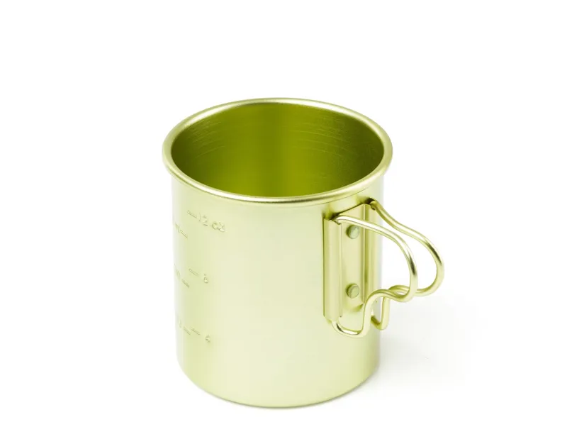 GSI Bugaboo Cup  - Anodized Aluminium 414ml camping cup - Green