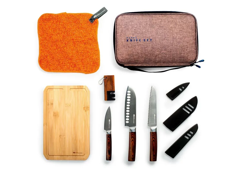 GSI Rakau Camp Cooking 3 Piece Gourmet Knife Set -1