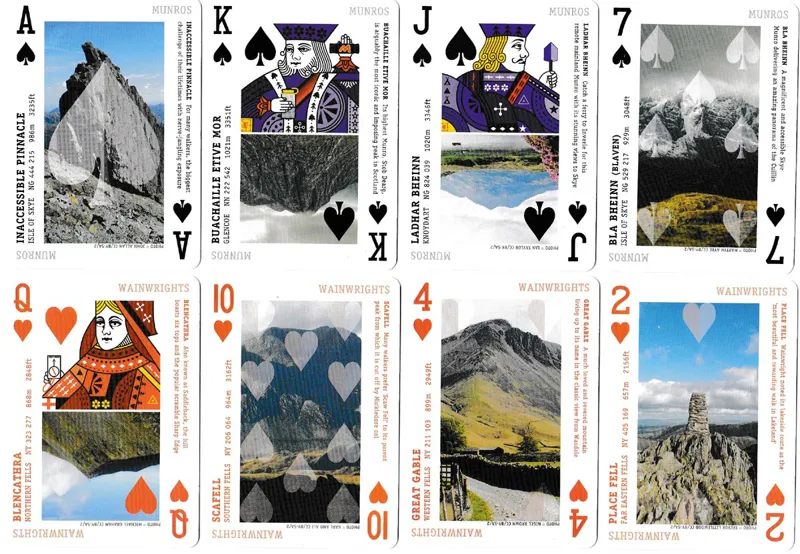 Hillbaggers Playing Cards Your Favourite mountain-1