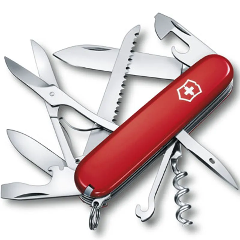 Victorinox Huntsman Swiss Army Knife - Red EDC