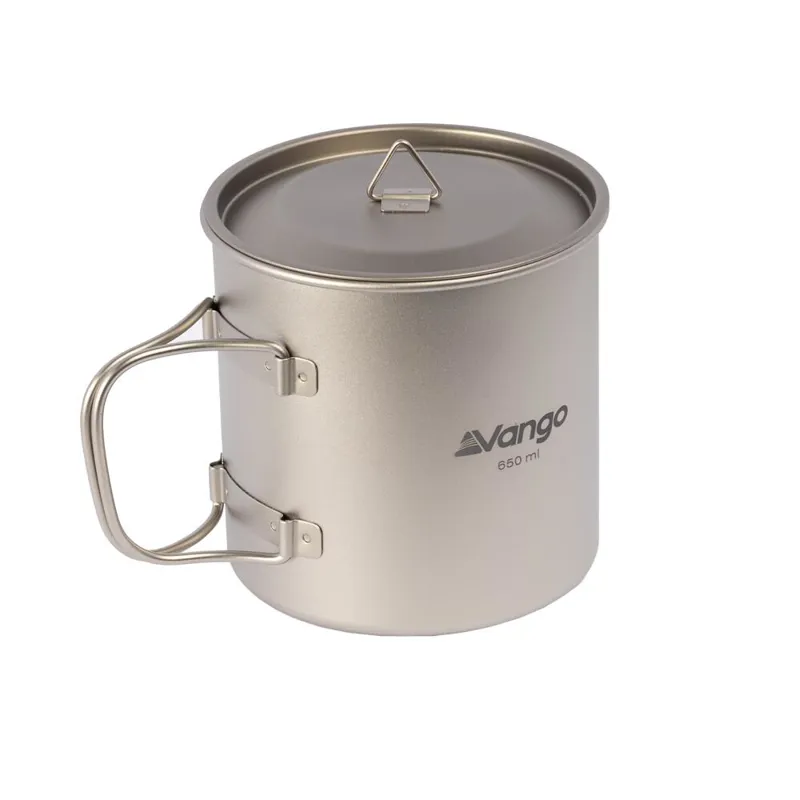 Vango Titanium Single Walled Mug 650ml