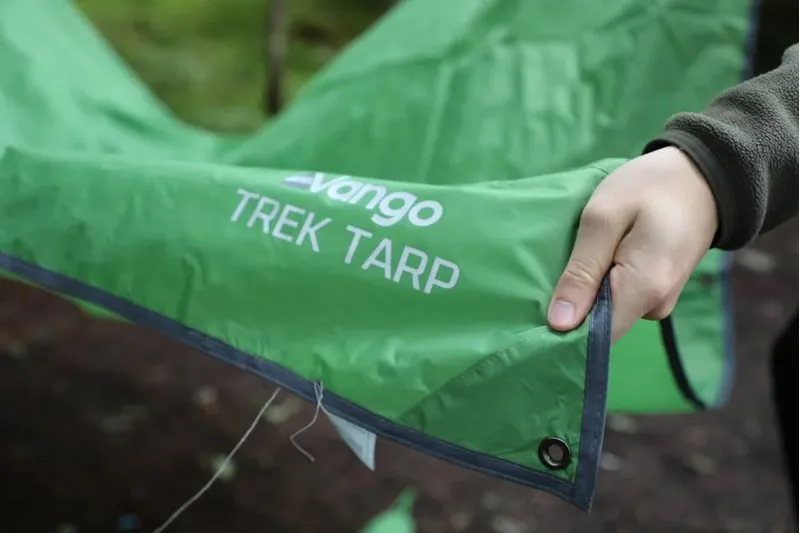 Vango Trek Tarp - Pamir Green - 180x190 and 280 ridge-1