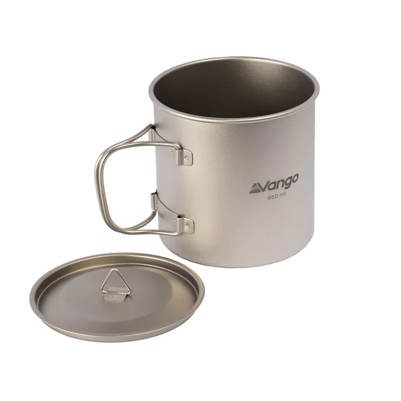 Vango Titanium Single Walled Mug 650ml-1