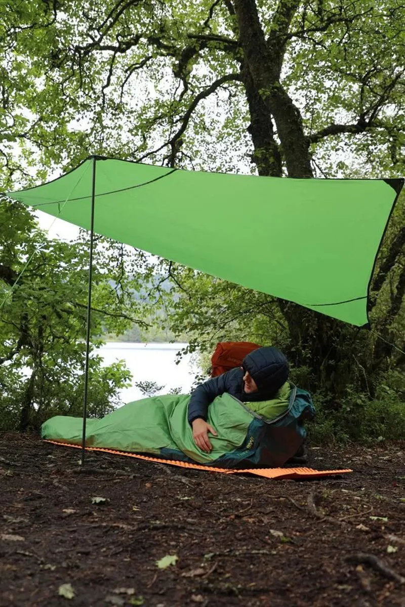 Vango Trek Tarp - Pamir Green - 180x190 and 280 ridge-4