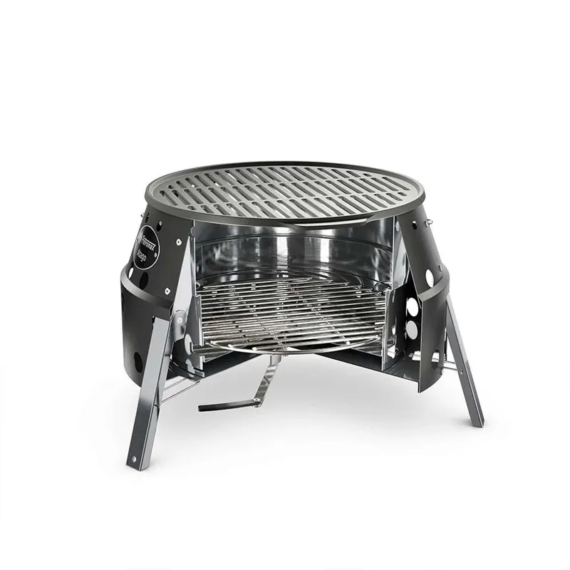 Petromax Atago - Charcoal and Wood Stove - Oven - Barbecue - Firepit- Black Edition-1