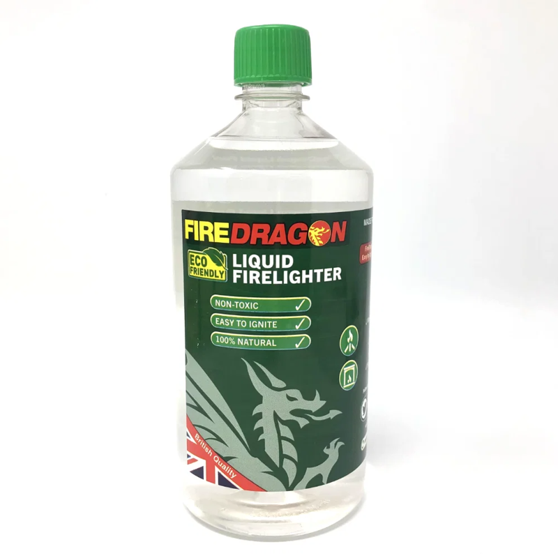 BCB Fire Dragon - Liquid Ethanol Fuel Firelighter - 1 Litre