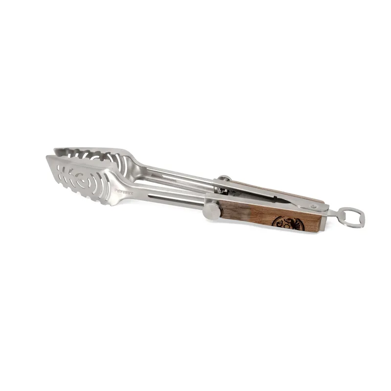 Petromax Telescopic BBQ and Coal Grill Tongs with Bottle Opener-1