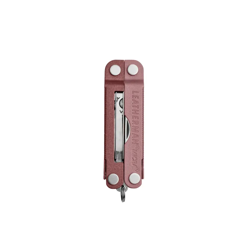 Leatherman Micra EDC Multitool - Heathered Blush - 10 Tools-2